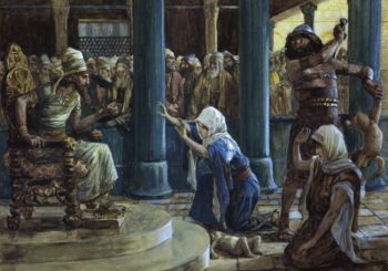 "The Wisdom of Solomon" by James Tissot (1836-1902 French), Jewish Museum, New York City